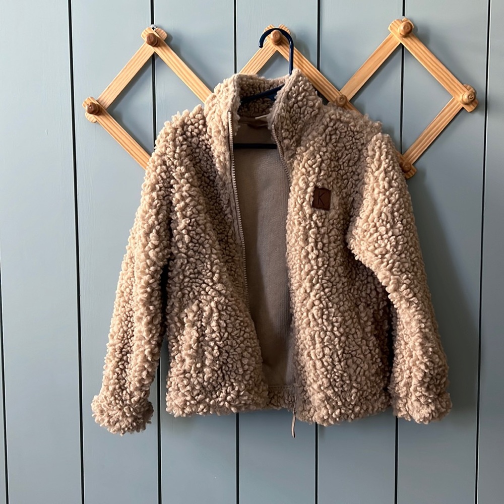 Kuling teddy jacket size 110 (size 5)
